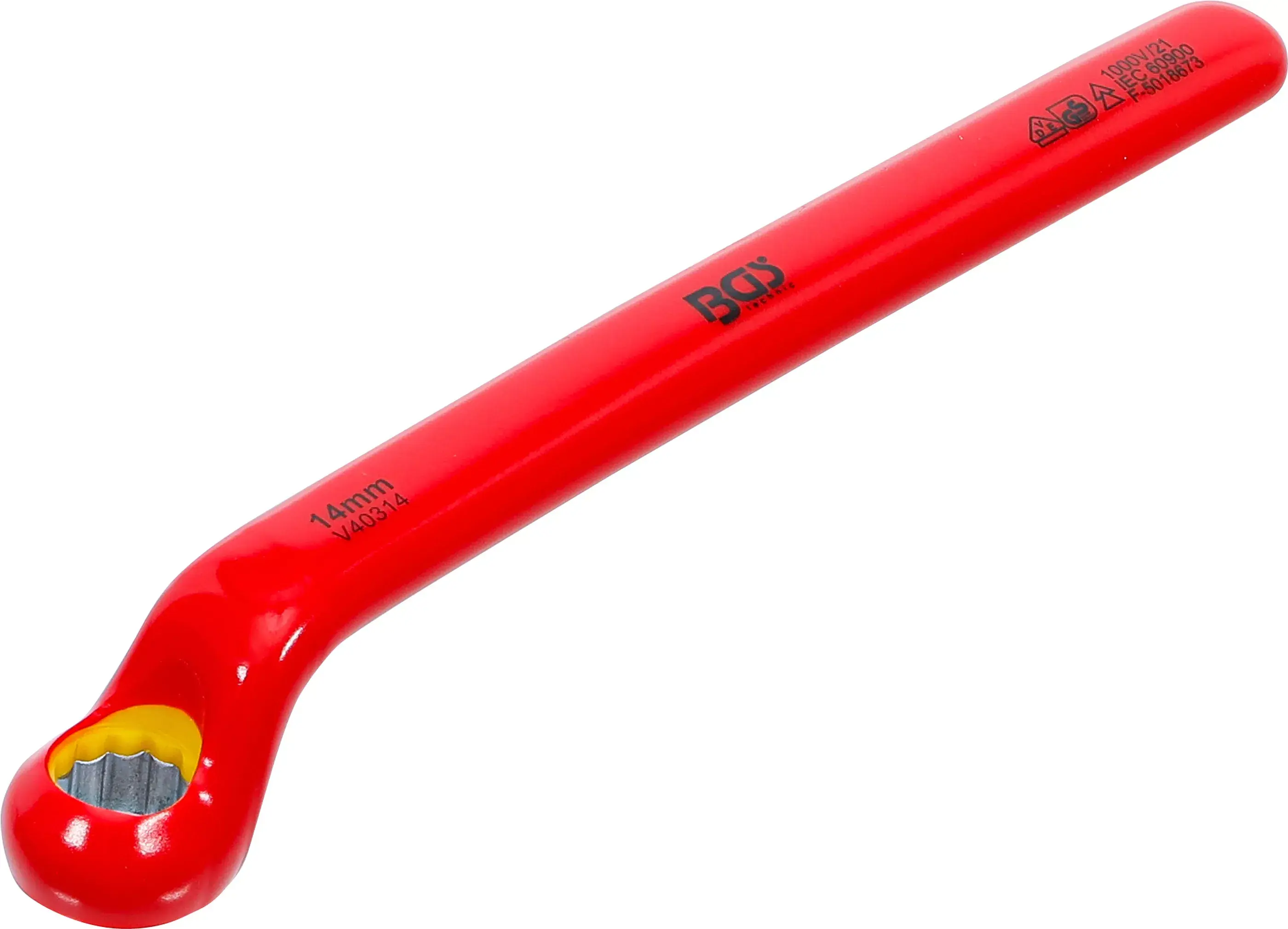 BGS technic Jednokotoučový klíč VDE  hluboké odsazení  14 mm (BGS1072014)