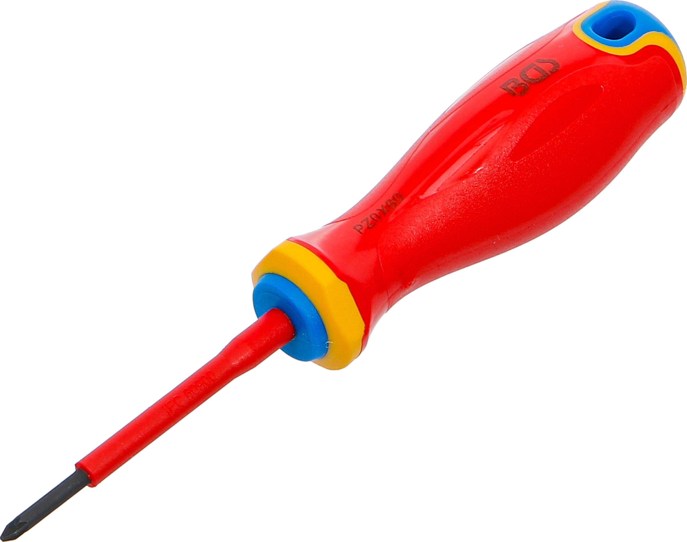 BGS technic Šroubovák VDE BGS 35861  extra tenký hrot. Křížový PZ0 (BGS1035861)