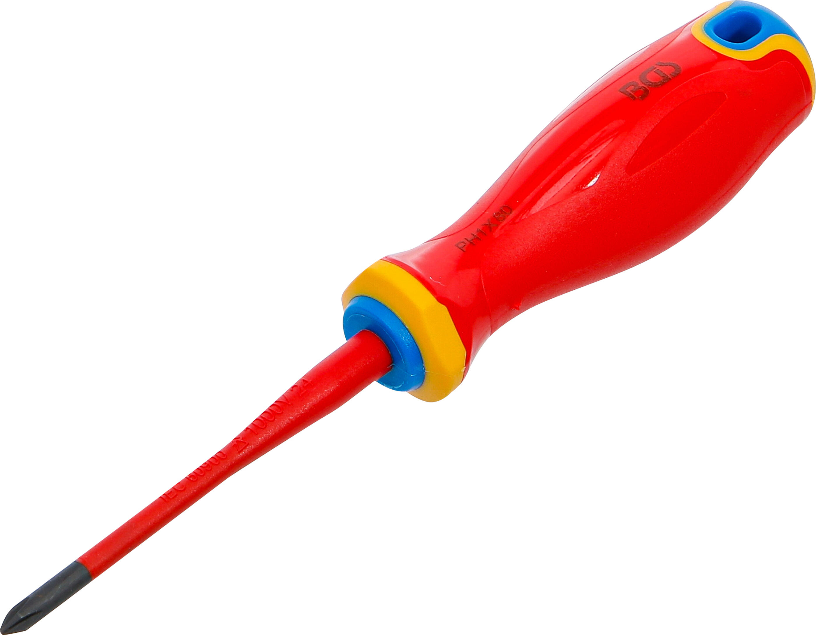 BGS technic Šroubovák VDE BGS 35859  extra tenký hrot. Křížový PH1 (BGS1035859)