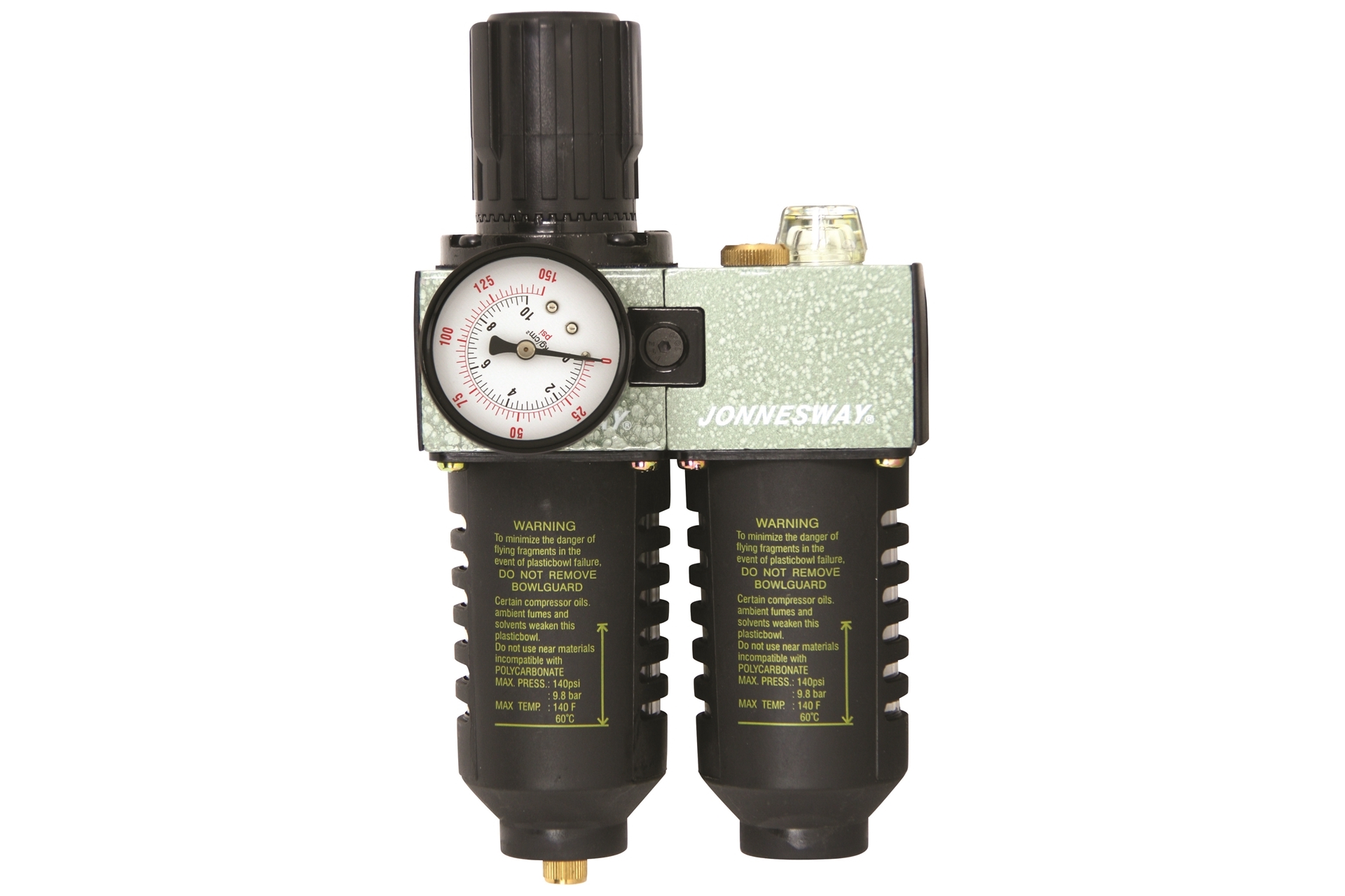 1/2" vzduchový filtr, regulátor, maznice – JAZ-6704A