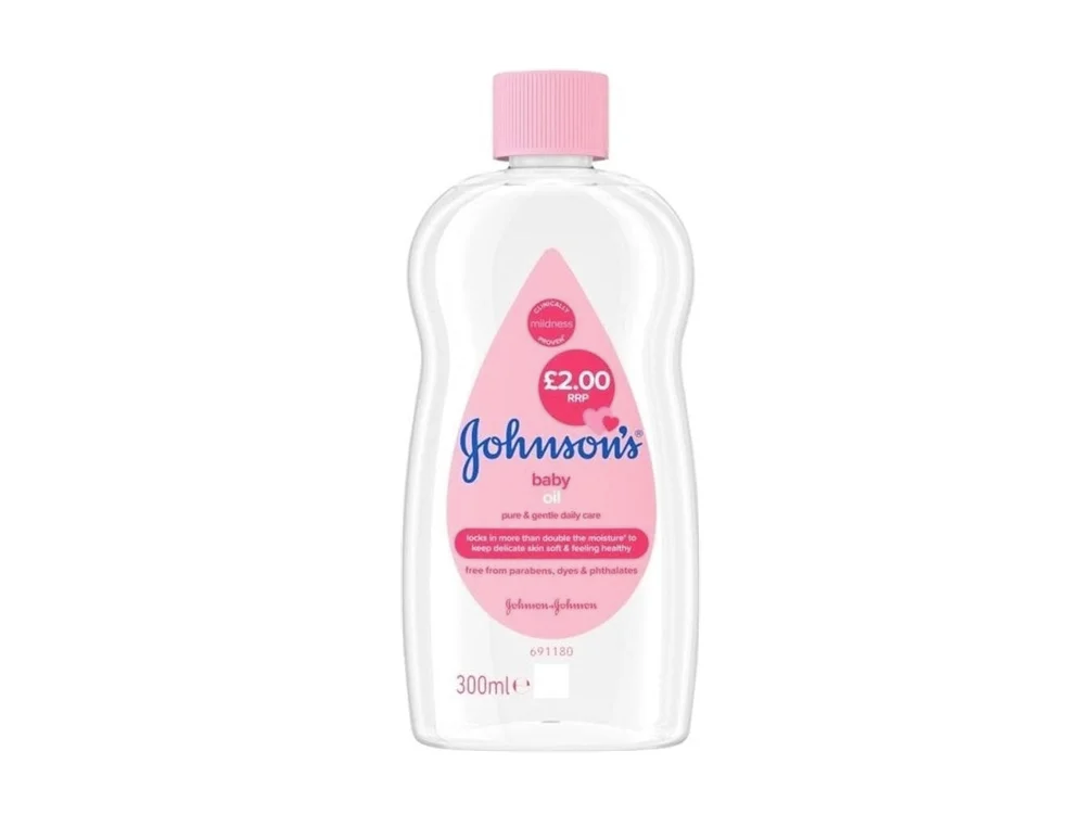 Johnson's Baby Dětský olej 200 ml Vhodný do generátoru kouře