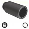 Nástrčná hlavice 1/2", 12hranná 36 mm, na poloosy VW, Škoda - QUATROS QS54363