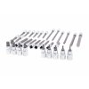 Hlavice 1/2” TORX, vel. T20-T70, krátké a prodloužené, sada 32 ks - JONNESWAY S07H4932S