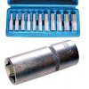 Hlavice 6-hranné prodloužené 1/4" 4-13mm 11ks SW-Stahl