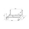 Čtyřsloupový zvedák 5000 kg pro geometrii - Golemtech