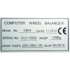 Vyvažovačka automobilových kol, 10"-28", CB68 Automat 3D, automatické zastavení a laser 6