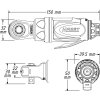 Pneumatická račňa MINI 54 Nm 3/8 " - Hazet 9021 P-2 05
