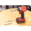 Adaptéry na gola hlavice do vrtačky, vel. 1/4”, 3/8”, 1/2”, sada 3 ks - MAGG 080087