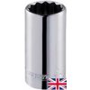 Hlavice palcová 1/2" prodloužená 12hranná 11/16" Tona Expert E113716T