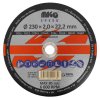 Řezný kotouč na kov 230x2,0x22mm