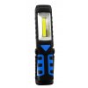 Dílenská lampa LED COB 3W+1LED, svítilna s magnetem - QUATROS QS16150A