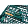 Velká sada ručního nářadí, hlavic 1/4" a 1/2" (gola sada), 127 ks JONNESWAY S04H524127S 06