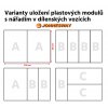 Dílenský vozík nevybavený, s postranním úchytem, 7 zásuvek - JONNESWAY C-7DW1