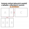 Dílenský vozík nevybavený, s postranním úchytem, 7 zásuvek - JONNESWAY C-7DW1
