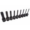 Sada zástrčných úderových hlavic TORX, 1/2", T20 - T70, 9 kusů - QUATROS QS50009