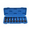 Sada zástrčných úderových hlavic Imbus, 1/2", H5 - H19, 8 kusů - QUATROS QS50008