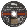 Brusný kotouč na kov 150 x 6 x 22,2 mm - MAGG BK150