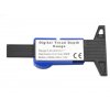 Digitální měřič hloubky dezénu pneumatik, rozsah 0 - 25,4 mm