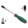 Šroubovák - rukojeť s kardanem, čtyřhran 1/4" - JONNESWAY S26H2280 1