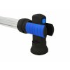 Montážní lampa LED 120 SMD, nabíjecí, s nastavitelným držákem, háčky a magnety