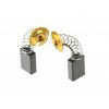 Náhradní uhlíky 5 x 11 x 15 mm pro elektrickou leštičku G80292, sada 2 kusy