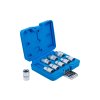 Nástrčné hlavice TORX-E 1/2", rozměry E10 – E24, sada 9 kusů - BGS 6425 02