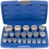 Nástrčné hlavice 1/2”, 8 - 36 mm, 12hranné, sada 21 ks - ASTA