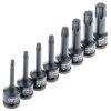 Zástrčné úderové hlavice TORX 1/2", T30 - T80, sada 8 kusů 3