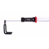 Dílenská montážní lampa LED COB 30W, nabíjecí, s nastavitelným držákem