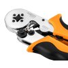Krimpovací (lisovací) kleště 0,25 - 6 mm2, na dutinky, s aretací - NEO tools 01-507 - 6