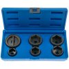 Hlavice na olejové a palivové filtry, 3/8" a 1/2", 6hran, 24 - 42 mm, sada 6 ks - ASTA