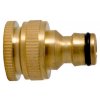 Adaptér pro hadici, vnitřní závit 1/2" a 3/4", mosaz