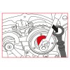 Přípravek na nastavení vačkové hřídele VAG 1.8 a 2.0 TFSI a TSI - KS TOOLS 400.9094