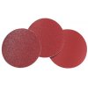 Brusné papírové kotouče - smirek, průměr 115 mm, různé hrubosti, suchý zip, sada 3 ks