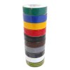 Izolační pásky elektrikářské 15 mm × 10 m, různé barvy, 10 ks