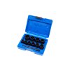 Hlavice 3/8” na poškozené šrouby a matice, velikosti 9-19 mm, sada 10 ks - SATRA 01
