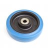 Kolo pro vozíky 125 x 30 mm, s ložisky a osou, nosnost 100 kg - ASTA