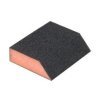 Brusná houbička zkosená 58/83 x 100 x 25 mm, zrnitost 120