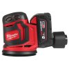 Aku excentrická bruska 125 mm 5,0 Ah - Milwaukee M18 BOS125-502B