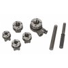 Ráčnové závitníky na trubky 3/8" - 1-1/4", sada 5 ks - HOTECHE