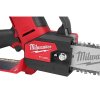Aku prořezávací pila 12V, lišta 150 mm, bezuhlíková - Milwaukee M12 FCHS-0 Hatchet 2