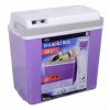 Chladící box do auta 220V/12V, 23 litrů, fialová barva - COMPASS