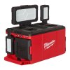 Aku lampa LED 18V 3000 lm, otočné hlavy, s nabíječkou - Milwaukee M18 POALC-0 Packout 4