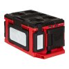 Aku lampa LED 18V 3000 lm, otočné hlavy, s nabíječkou - Milwaukee M18 POALC-0 Packout