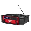 Aku rádio-nabíječka 18V, bluetooth - Milwaukee Packout M18 PRCDAB+-0 4