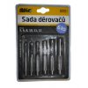 Tyčové výsečníky - děrovače, průměr 5-12 mm, sada 6 ks