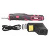 Aku páječka 8 W 1,8 Ah Li-Ion, nabíjecí USB - TUSON 130061
