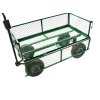 Transportní vozík - přívěs, nosnost 350 kg, sklopné postranice