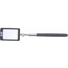 Inspekční zrcátko teleskopické 290-876 mm, s LED osvětlením