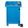 Mycí stůl typ G-50-W 50 litrů, nosnost 50 kg, elektrické čerpadlo, štětec - IBS Scherer